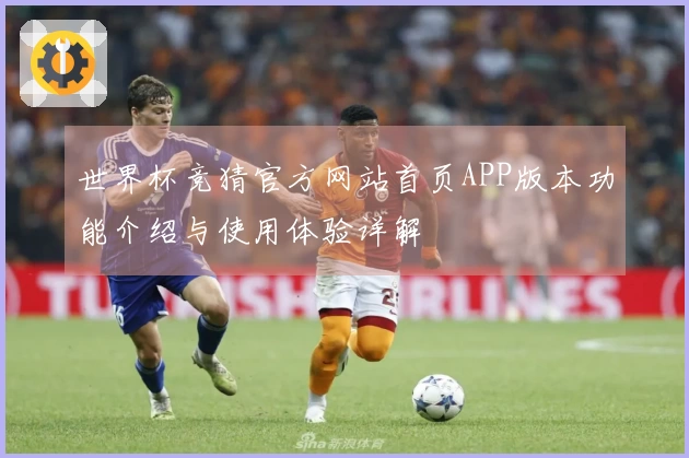 世界杯竞猜官方网站首页APP版本功能介绍与使用体验详解