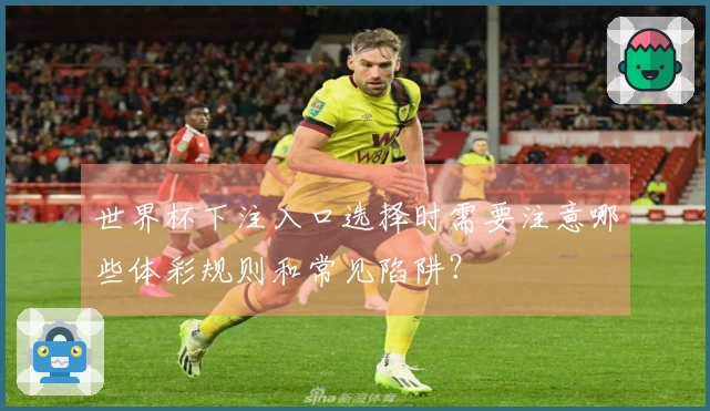 世界杯下注入口选择时需要注意哪些体彩规则和常见陷阱？