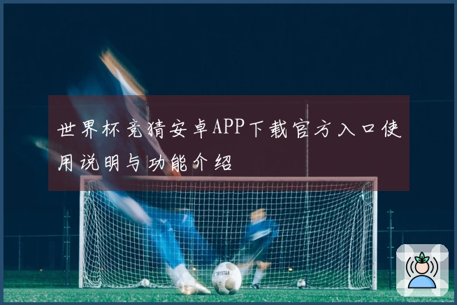 世界杯竞猜安卓APP下载官方入口使用说明与功能介绍